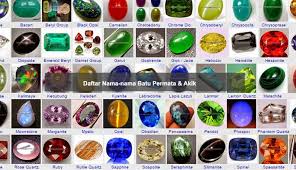 Bahkan yang dulunya harga batu bacan hanya berkisar di ratusan ribu, kini mencapai jutaan hingga ratusan. Daftar Nama Nama Batu Permata Akik Jual Batu Permata Asli