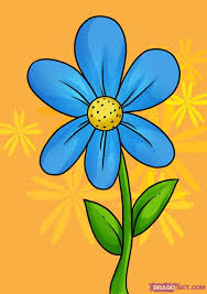 So, just take a sheet of paper, a few pencils and begin. How To Draw A Simple Flower Step By Step Flowers Pop Culture Free Online Drawing Tutorial Ad Flower Drawing Flower Drawing Tutorials Simple Flower Drawing