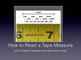 Notice the size of the graduations on the tape measure changes with the fraction; How To Read A Tape Measure Math Agriculture Showme