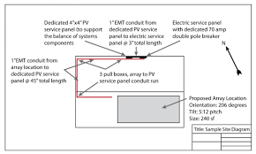 Diagram of a transformer in autocad. Architectural Drawings For Solar Photovoltaic Systems Building America Solution Center