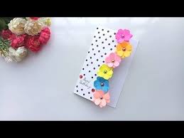Beautiful Handmade Birthday Card Birthday Card Idea Youtube Card Making Birthday Handmade Birthday Cards Birthday Card Craft