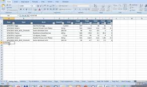 Eating Diary And Calorie Counter In Excel
