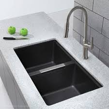 Common types of kitchen faucets include: 18 Black Kitchen And Bathroom Sinks Ideas In 2021 Kraus Black Sink Black Kitchens