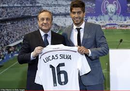 If you want to know about real madrid roster players, following this table. Lucas Silva Was All Smiles As He Was Unveiled As A Real Madrid Player On Monday Afternoon Real Madrid Real Madrid Players Madrid