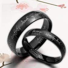 Elvish Wedding Ring Titanium Anillos De Boda Anillos De Compromiso Anillos Para Hombres