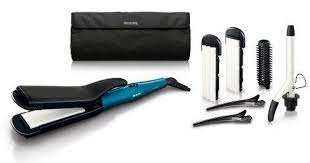 16mm Tong And Brush Sleeve Flat And Crimper Plates 2 Clips Less Damage With Ceramic Coating On Every He Hair Straightening Iron Hair Straightner Hair Styler