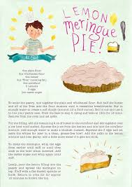 Lemon Meringue Pie By Lindsay J Haynes Food Illustrations Meringue Pie Lemon Meringue