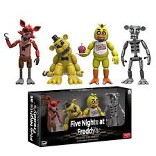 Five Nights At Freddy S 2 Inch Vinyl Figure Set 1 Five Nights At Freddy S Freddy Toys Fnaf Action Figures