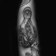 One twists the pink ribbon into the shape of a heart; 125 Ribbon Tattoo Ideas That Are Cute And Pleasing To The Eye Wild Tattoo Art