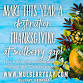 Celebrate a DESTINATION THANKSGIVING at Mulberry Gap! event image