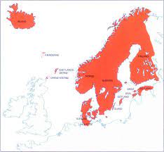 Reiseinformasjon mellom norge og danmark. De Danske Riger Og Lande Lex Dk Danmarkshistorien