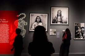 The largest tattoo in the united states, the virginia international tattoo is an annual event that brings military bands from around the world to one spot in norfolk, va, to perform a spectacular show of music, majesty, and might! Here S Why The Natural History Museum Is Covered In Tattoos Daily News