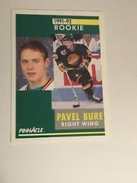 The known print run of the card is 6,000 copies. Mint 91 92 Pinnacle 315 Pavel Bure Rookie Card Vancouver Canucks Nm Ebay