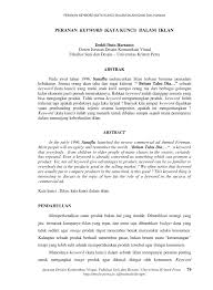Check spelling or type a new query. Pdf Peranan Keyword Kata Kunci Dalam Iklan