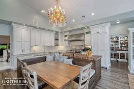 large kitchen island butcher block in