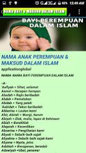 Nama bulan islam music video upin ipin musim 12. Download Maksud Nama Bayi Dalam Islam 1 0 Apk Downloadapk Net
