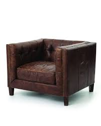 Sable Leather Club Chair Club Chairs Brown Leather Armchair Leather Chair