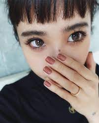 juriさんはinstagramを利用しています 下まぶたはオレンジシャドウをいれました チークは薄め マツエクデザインは salon ef official カール d c j 長さ13 12 12mm 太さ 0 15 0 12mm 下 7m lip makeup makeup nose ring