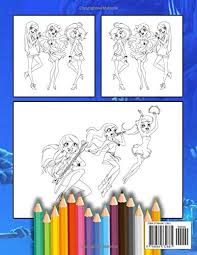 Action figures, building sets, character shop, dolls Amazon Com Lolirock Coloring Book 50 Coloring Pages Exclusive Artistic Illustrations For Girls Of All Ages 9798684732881 Cyulru Daitai Books