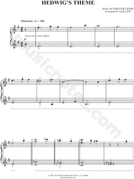 I used to play the violin, and i got a harry potter song book for it, and the notes also worked for the piano :)so i guess you can buy a violin song book, and. Hedwig S Theme From Harry Potter And The Sorcerer S Stone Sheet Music Easy Piano Piano Solo In E Minor Transposable Download Print Sku Mn0041041