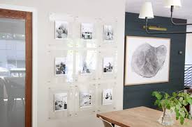 This is a wonderfully clear and concise tutorial on how to make a floater frame. A Modern Kid Friendly Family Gallery Wall In The Dining Room Chris Loves Julia