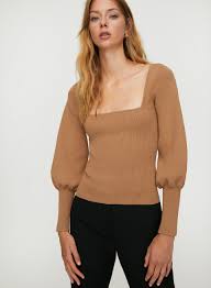 Find new and preloved aritzia women's items at up to 70% off retail prices. Babaton Gideon Sculpt Knit Sweater Aritzia Ca