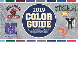 Sanmar Color Guide 2019