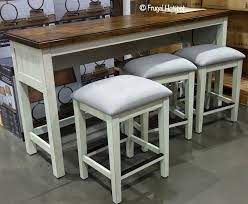 Costco Bayside Furnishings Sofa Table Set Frugal Hotspot In 2021 Sofa Table Bayside Furnishings Kitchen Sitting Areas