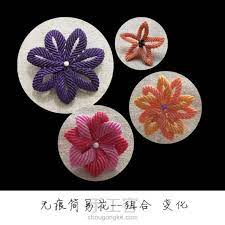 花蝶系列之 简易无痕花变化组合 macrame tutorial macrame art macrame diy