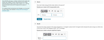How many kilograms in megaton? Answered About 50 000 Years Ago A Meteor Bartleby