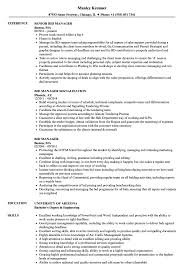 bid manager resume samples velvet jobs