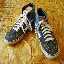 vans バンズsk8 hi バンズ スケート ハイ navyハイカットスニーカーサイズ26 0相当usメンズ8 ハイカットスニーカー スニーカー メンズ