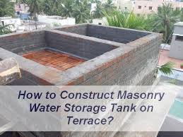 Roof designs for reservoirs and standpipes, 10 elevated tanks, 12. How To Construct Overhead Masonry Water Tank Pdf The Constructor