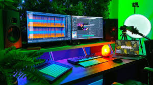 As such, it needs to fit your space and needs perfectly. My Dream Desk Setup For Music Production Ikea Hack Youtube