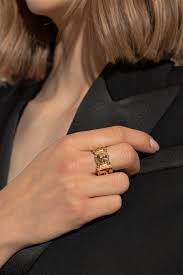 Orange Rings for Women