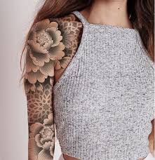 Throwing Out Ideas For Compositions I Would Be Able To Do Something Like This In 2 Long Sessions Sleeve Tattoos For Women Floral Tattoo Sleeve Pattern Tattoo