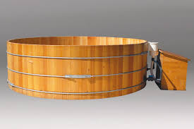 Schaffelpool Aus Larche Mit Schwimmbad Technik O 2m H 1 3m 5020