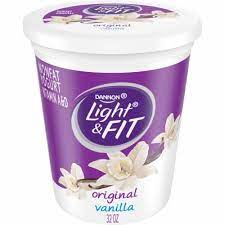Nobody's perfect & that's fine by us. Dannon Light Fit Vanilla Yogurt 32 Oz King Soopers