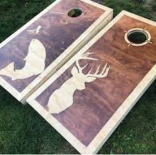 Corn Hole Boards Decals Or Stencil For Diy Project Custom Etsy Cornhole Designs Corn Hole Diy Cornhole Boards Designs