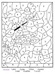 Dibujos Navideños Para Colorear Con Numeros