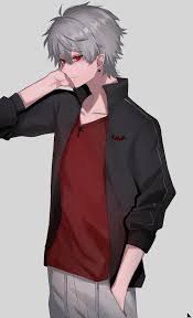 See more ideas about anime, anime guys, wolf boy anime. Pin By Yuko Chan On Vtuber White Hair Anime Guy Cool Anime Guys Boy With White Hair