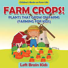 By rebecca mcelroy / mezger. Farm Crops Plants That Grow On Farms Farming For Kids Children S Books On Farm Life Kids Left Brain 9781683766131 Amazon Com Books