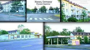 Die stadt hanau hat die umwandlung ehemaliger militärflächen fast erledigt. Hanau Germany U S Pioneer Kaserne Aafes Gas Station Garage Sportsfield Housing Area Rare Youtube
