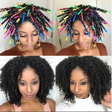 Pin the end of the hair to the straw with a bobby pin. A Different Twist Using Straws To Set Your Hair Voice Of Hair
