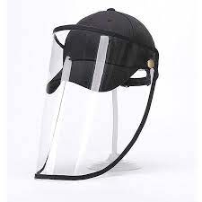 Onetify Baseball Cap With Detachable Front Panel Walmart Com Baseball Cap Visor Cap Face Shield Masks