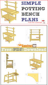Simple Potting Bench Plans Pdf Download Construct101 Potting Bench Plans Potting Bench Outdoor Potting Bench
