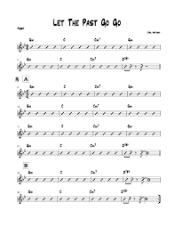 let the past go go chord chart karlanthony com