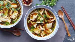 The chinese dumpling broth recipe out of our category broth! Beef Dumpling Soup é…¸æ±¤æ°´é¥º Red House Spice