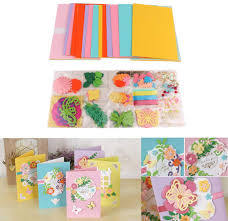 15 pieces diy greeting cards for boys and girls with 3 sheets stickers, 15 pieces blank envelopes and 15 pieces seal stickers, handmade card making crafting kit for diy cards making. Monkeyjack Diy Greeting Card Kit Card Making Supplies Include 15 Cards 15 Envelopes