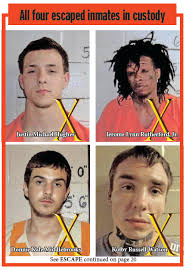 All four escaped prisoners in custody